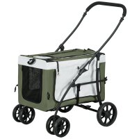 Hundbuggy Haustierbuggy Hundewagen, klappbar, abnehmbarer...