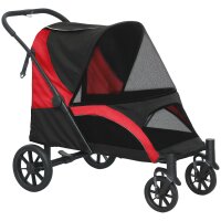 Hundewagen, Faltbarer Hundebuggy für...