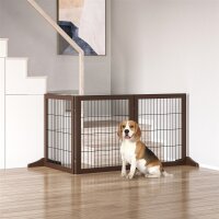 Absperrgitter Hund Freistehendes Schutzgitter mit...