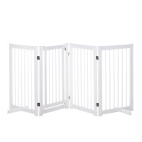 Absperrgitter Hund 4-teilig, 220 x 91 cm Faltbar...