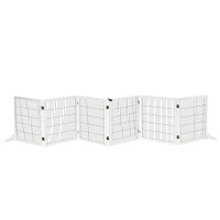 Absperrgitter für Hunde, klappbar, 432 x 36 x 70 cm,...
