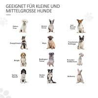 Absperrgitter für Hunde, klappbar, 432 x 36 x 70 cm, Kiefernholz, Gelb