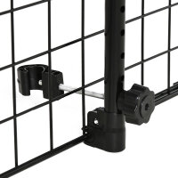 Hundegitter Auto Universal  Autoschutzgitter für Hunde mit Stufenlos Verstellbare Breite, Trenngitter für Kofferraum Hunde Autogitter Hundeschutzgitter Schutzgitter 91-152 x 30 cm