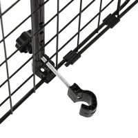 Hundegitter Auto Universal  Autoschutzgitter für Hunde mit Stufenlos Verstellbare Breite, Trenngitter für Kofferraum Hunde Autogitter Hundeschutzgitter Schutzgitter 91-152 x 30 cm