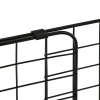 Hundegitter Auto Universal  Autoschutzgitter für Hunde mit Stufenlos Verstellbare Breite, Trenngitter für Kofferraum Hunde Autogitter Hundeschutzgitter Schutzgitter 91-152 x 30 cm