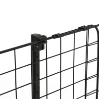 Hundegitter Auto Universal  Autoschutzgitter für Hunde mit Stufenlos Verstellbare Breite, Trenngitter für Kofferraum Hunde Autogitter Hundeschutzgitter Schutzgitter 91-152 x 30 cm