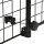 Hundegitter Auto Universal  Autoschutzgitter für Hunde mit Stufenlos Verstellbare Breite, Trenngitter für Kofferraum Hunde Autogitter Hundeschutzgitter Schutzgitter 91-152 x 30 cm