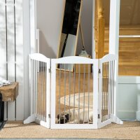 Hunde-Absperrgitter, klappbar, anpassbare Form, für...