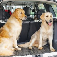 Autogitter für Hunde, verstellbar 93-150cm,...