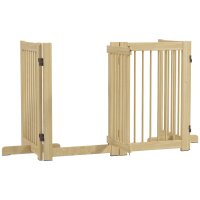 Freistehendes Hundegitter, 4 Paneele, flexibel,...