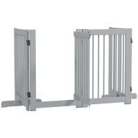 Freistehendes Hundegitter, 4 Paneele, flexibel,...