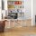 Hunde-Absperrgitter, 5 Paneele, klappbar, flexibel, Massivholz/MDF, 254,5x29,5x61 cm, Weiß