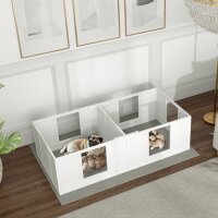 Welpenbox für Hunde, mit  klaren Paneelen,...