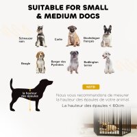 Hundepark, Tierpark, 5 Paneele, tragbarer faltbarer Zaun, sicher, schwarz