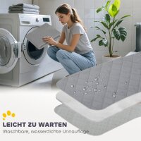 Wurfkiste für Welpen mit Unterlage, winddichtem Oxford-Gewebe, für mittelgroße große Hunde, 122x122x60 cm Schwarz