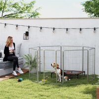 Haustiergehege, Hundezaun, Haustierspielplatz, flexibel...