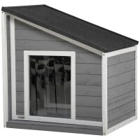 Hundehütte aus Massivholz, wetterbeständig,...