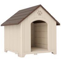 Hundehütte wetterfestes Hundehaus 88 x 79 x 89 cm...