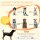 Hundekäfig Hundebox waschbares Polster, 2 Verriegelungen, 90 cm x 58 cm x 65 cm, Grau