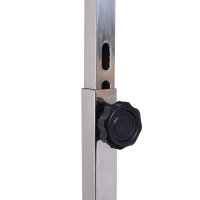 Trimmtisch für Hunde Hundepflegetisch klappbar, Haustierpflegetisch mit höhenverstellbarem Galgen, Schlingen, rutschfest Oberfläche, Schertisch bis 150 kg, 91,5 x 61,5 x 76 cm, Schwarz