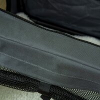 Transportbox, faltbar, 3 Eingänge, Innenkissen, für Hunde und Katzen bis 4 kg/40 cm, grau