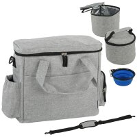 Hundebox Transportbox Hund mit mehreren Fächern 2...