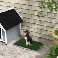 Hundetoilette mit Kunstrasen, Drainagelöcher,...