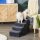 Hundetreppe 4-Stufig Abnehmbarer Bezug Für Kleine Hunde 44 cm Dunkelgrau