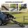 Hunderampe klappbar Hundetreppe Auto & SUV rutschfest Hundeautorampe für Große Tiere bis 25 kg 154x40cm Schwarz