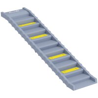 Hunderampe Auto klappbar Hundetreppe mit 10 Stufen...
