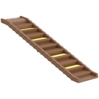 Hunderampe Auto klappbar Hundetreppe mit 10 Stufen...