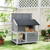 Outdoor-Katzenhaus, Katzenzuflucht für den...
