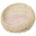 Rattan Katzenhöhle Katzenbett Katzenhaus mit Kissen Katzenzelt Haustierhaus für Katzen Hunde Beige Ø56 x 35 cm