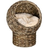 Rattan Katzenkorb Katzenhöhle Katzenhütte...