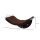 Katzenliege Katzen Wandliege Katzenbett Katzenregal Wandmontage Plüschauflage Braun 41 x 28 x 21 cm