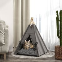 Tipi-Zelt für Haustiere, Tierbett im Tipi-Design,...