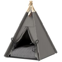 Tipi-Zelt für Haustiere, Tierbett im Tipi-Design,...
