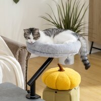Katzen-Schreibtischbett, Katzenbett für Schreibtisch...