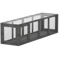 Katzentunnel Katzenspielzeug aus Holz mit 3 Türen,...