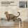 Katzenklo Edelstahl mit Deckel XXL 72L für große Katzen und Mehrere Katzen mit Doppeltüren Schaufel Pedal Anti-Leck