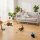 Automatisches/Ferngesteuertes Katzenspielzeug mit einstellbare Geschwindigkeit anpassbaren Laufwegen Schwarz