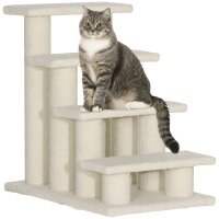 Katzentreppe 4 Stufen Tiertreppe Treppe für Katze...