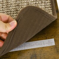 Katzentreppen-Set, Kletterwand, 8-teilig, bis 8 kg, robust, Braun/Cremeweiß