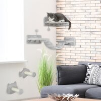 Katzentreppen-Set, 4-teilig, Kratzmöbel mit...