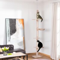 Kratzbaum Deckenhoch höhenverstellbar, stabiler...