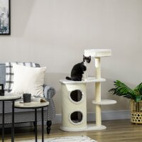 Kratzbaum mit Kratztonne, 1 Katzenbett und...