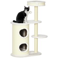 Kratzbaum mit Kratztonne, 1 Katzenbett und...