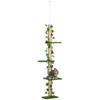 Kratzbaum höhenverstellbar 202-242 cm, rutschfest,...