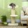 Katzenbaum 91cm Spielbaum mit Katzenbett, Plattform Lammwolle Creme