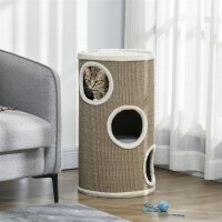 Katzen Kratztonne, weicher Plüsch,...